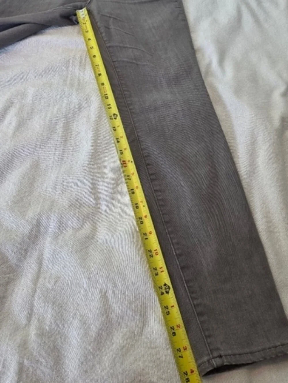 J. Crew Lookout High-Rise Lifting With Control Skinny Jeans in Gray Size 29